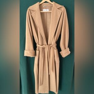 Max Mara Camel Hair Coat "Gioia" Size 12